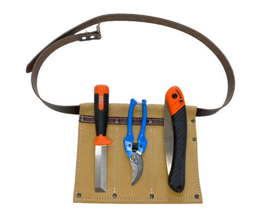 3-Pocket Bush Regeneration Kit with Secateurs, Foldable Saw and Wrecking Knife