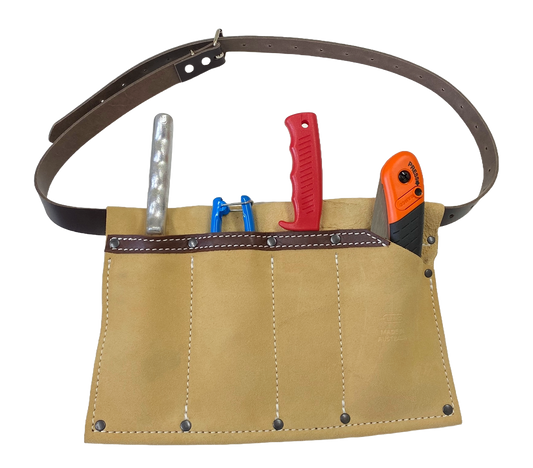 4-Pocket Bush Regeneration Kit with Secateurs, Foldable Saw, Knife and Narrow Trowel