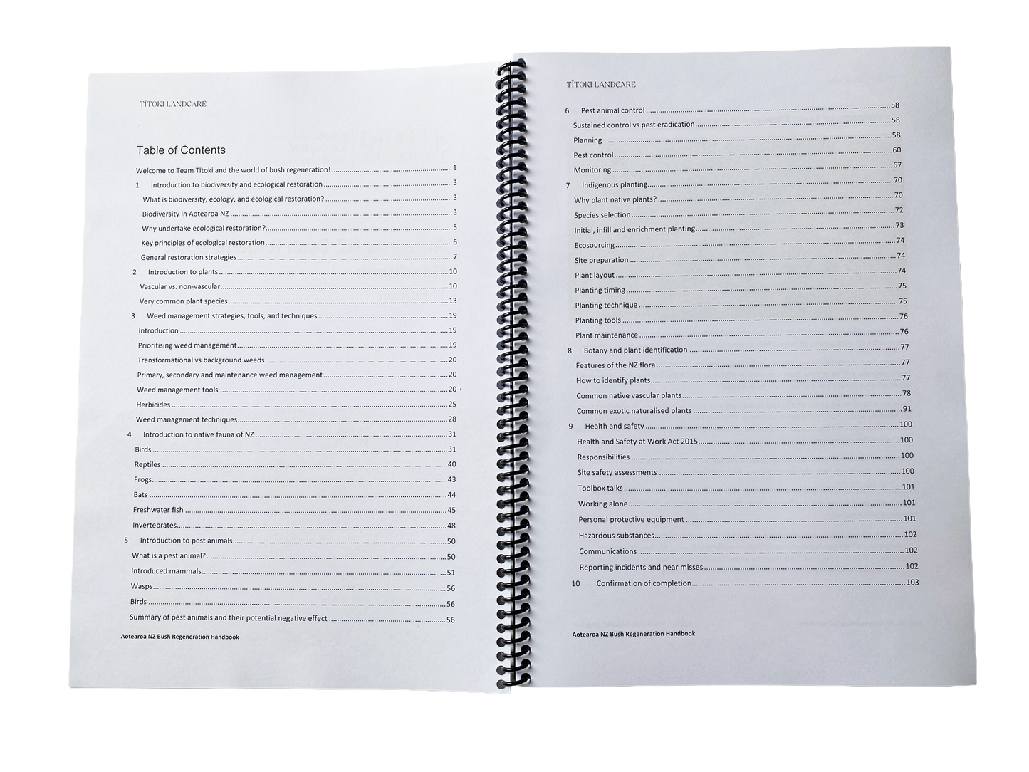 Aotearoa NZ Bush Regeneration Handbook