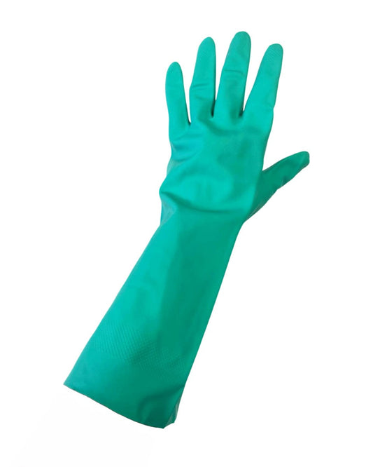 Nitrile coted poison gloves